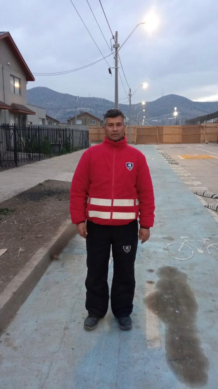 Guardia en obra Constructora Carrán